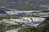 Det er lavere vannstand i vannmagasinene i det sørligste prisområdet enn normalen, og nivået fortsetter å synke. Her fra Rosskreppfjorden, en innsjø i Sirdal og Valle kommune i Agder et tidligere år.