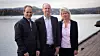 Kristian Ramsrud, Stian Barkbu og Elen Dybesland i den maritime delen av DNV GL. De ser mange muligheter for folk som ønsker å digitalisere og påvirke en etablert global bransje. Foto: Delta V