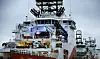 Offshoreskip kobles til landstrøm på Skoltekaien i Bergen og sparer byens innbyggere for helseskadelige utslipp av svovel, nitrogenoksider og partikler.