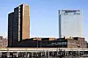 Posthuset slik det står i dag til venstre. Oslo Plaza til Høyre. Foto: Mona Sprenger