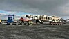Den kraftfulle maskinen Metso LT 1100 er på vei fra Kirkenes til Gøteborg. Her skal den i første omgang fraktes videre med båt.