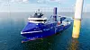 REM Offshore har bestilt et havvind serviceskip med Havyard 833 SCV design. Skipet får sengeplass til 99 og «walk to work»-gangvei fra SMST for servicepersonell. Foto: HAVYARD