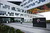 Snur: Bildet viser inngangen ved Statoils hovedkvarter på Fornebu utenfor Oslo. Statoil har besluttet å stoppe et av sine nedbemanningsprosjekt.