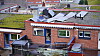 Et rekkehus har delvis kollapset i forbindelse med oppussing i Trondheim.
