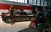 Flotte Ferrari 430 vakte oppsikt blant mange av de besøkende på Bil07.