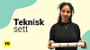 Aya Ismael, som er sjefteknolog i Green Cap Solutions AS, med et rør med zeolitter i ulike fraksjoner.