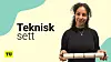 Aya Ismael, som er sjefteknolog i Green Cap Solutions AS, med et rør med zeolitter i ulike fraksjoner.