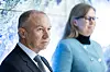 Avtroppende Statkraft-sjef Christian Rynning Tønnesen (til venstre) tror det er strategiske fordeler for aktøren som bygger ut havvind først i Norge. Her er han sammen med påtroppende konsernsjef, Birgitte Ringstad Vartdal.
