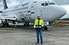 Per Sverre Goberg i Eastern Warbirds of Norway sier at foreningen egentlig ikke har lyst til å selge flyet. Foto: Auksjonen
