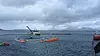 Slik så Aquadomen ut etter ekstremværet «Ole».
