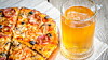 Ikke alle trenger eksternt tilført alkohol for å bli fulle. For en 46-årige amerikaner holdt det lenge med en pizza.