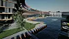 Det blir store næringsarealer på Askøy dersom eiendomsselskapene får realisert sine planer om grønn havn og et levende fjordmiljø for Bergensregionen. Foto: Rask Enterprises