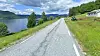 Riksvei 41 ved Nes i Nissedal.