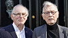 OSLO 20190408.Eilif Holte (t.v) og Rolf Kåresen har sammen med en uavhengig gruppe jobbet fram en alternativ løsning til sykehusplan for Oslo. Planen innebærer blant annet at Ullevål sykehus bygges ut som et stort akuttsykehus med traumesenter, Aker sykehus blir lokalsykehus for Groruddalen, og Rikshospitalet beholdes slik det er i dag.