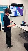 Simulator i bruk ved Universitetet i Tromsø.