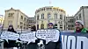 Flere møtte tirsdag opp utenfor Stortinget for å protestere mot vedtaket om gruvedrift på havbunnen.