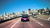 En bil tilknyttet transporttjenesten Lyft.