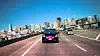En bil tilknyttet transporttjenesten Lyft.