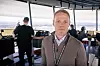 TU møtte Mats Gjertsen, som leder Avinors droneprogram i tårnet på Gardermoen i 2022. Foto: Eirik Helland Urke
