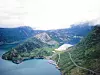 Blåfalli Vik ligger inne i fjellet til høyre for tippen i fjorden. Dette er en del av en større utbygging som er planlagt i Blådalsvassdraget.