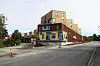 Kunnskapsdepartementet innvilger mange søknader om studentboliger til sitt fulle, men i Oslo mener studentsamskipnaden at de har fått altfor lite. Bildet viser Nye Berg studentby i Trondheim, som åpner endelig til uka.