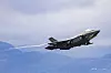 Norsk F-35A under takeoff på Ørland. Foto: Arash A. Nejad