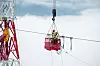 Arbeid på fjordspennet over Sognefjorden, som er et viktig skille mellom nord og sør i det norske kraftsystemet. Med den nye ordningen flyter mer strøm mellom Midt-Norge og Vestlandet.