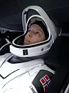 Jannicke Mikkelsen er fartøysjef på den historiske Fram2-ekspedisjonen. Foto: SpaceX