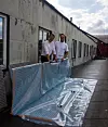 På Haawals kontor på Kampen øst i Oslo får TU en demonstrasjon av deres «Flood Grating». Foto: Ada Lea