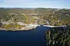 Hallevannetbrua, med E-18 og Vassbotnbrua i bakgrunnen.