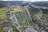 Eidangertunnelen kommer ut på Vallemyrene. Her er også deler av sporet flyttet på for å gjøre plass tl det nye dobbeltsporet som skal koble seg på eksisterende spor.