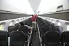 Widerøes E190-E2 er levert med 114 seter, det vil si såkalt «high-density»-konfigurasjon. Foto: Per Erlien Dalløkken