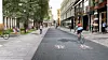 Stortingskvartalet skal bli åpent, romslig og lyst, selv om de gamle kastanjetrærne langs Stortingsbygningen bidrar til å skape skygge. Foto: Bymiljøetaten, Oslo kommune