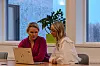 En leder i Skatteetaten står aldri alene, og vil alltid få god støtte fra resten av organisasjonen, forklarer Pia Hauger og Camilla Lund.