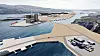 Slik kan Kråkøya biopark og energihub bli seende ut. Gasskraftverket vil bli stående på en lekter. Foto: Kråkøya Eiendom/Ocean-Power