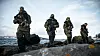 Kystjegere går i land under Cold Response-øvelsen i 2020.