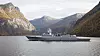 KNM Roald Amundsen er nå «tropikalisert», slik at fregatten også kan operere i varmere farvann enn det som befinner seg her i Sunnylvsfjorden. Foto: Mats Hjelmeland / Forsvaret