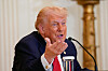 I et innlegg på Truth Social onsdag kveld skriver Trump at han og Nato-sjefen har «dannet rammene for en framtidig avtale når det gjelder Grønland.