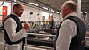 F.v Michael Vadvik i Normex og Kjell Arne Sætre i Mowi.