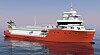 Havbruksbåt utviklet av Multi maritime for Maren Harvest. Skipet har LNG-motor og batteri.