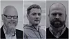 Gründerne i Stø Technology. Fra venstre: Jan Børge Vik, Pål Arne Roaldsnes og Arne Flø. Foto: Stø Technology