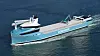 Skipsdesigneren Multi Maritime i Førde ser for seg at fremtidens fôrbåt med hydrogen nullutslipps energiløsning ser slik ut. Illustrasjonen er en del av prosjektet HyAqua. Illustrasjon: MultiMaritime