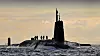 Den britiske ubåt-klassen Vanguard leverer de britiske atomvåpnene. Dette er strategiske våpen, levert av interkontinentale ballistiske missiler. Bilde: CPOA(Phot) Thomas McDonald