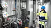 Prosjektet var avhengig av EU-støtte, emn fikk avslag på søknaden til innovasjonsfondet. Her er Jannicke Gerner Bjerkås, CCS-direktør ved Fortum Oslo Varme, ved pilotanlegget på Klemetsrud.