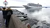 Sjøfartsavdelingen i Statens Havarikommisjonen er mandag på plass i Molde for å finne ut hva som galt da Viking Sky fikk motorstans i Hustadvika lørdag. Den amerikanske havarikommisjonen vil også delta i undersøkelsene. Her ankommer cruiseskipet Molde søndag.