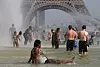 Det ble satt varmerekord i mer enn femti franske byer i sommer. Foto: REUTERS/Pascal Rossignol/File Photo/NTB Scanpix