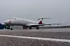 Det ene av de to nye statsflyene i Sverige, Bombardier Global 6500 som i Sverige kalles TP 106. Flyet har halenummer 064. Foto fra 2026.