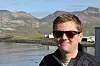 Jóhannesson har brukt utallige ferier på Island med familien. Her fra i fjor når de kjørte rundt hele øya. Foto: Privat