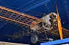 Dette er en Fokker modell E.III. Piloten ble tatt til fange da han landet på en britisk flyplass ved St. Omer etter at han fløy seg vill i tåke. Maskinen henger i Science Museum i London. Rammeverket var kledd med stoff. Foto: Alan Wilson/ Wikimedia Commons/CC-BY-2.0
