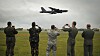 B-52H Stratofortress tar av fra RAF Fairford i fjor sommer.